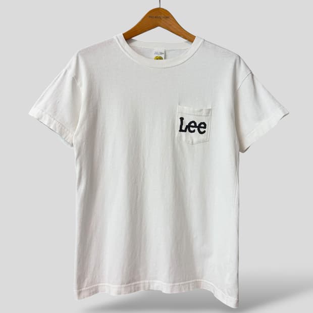 (M)Lee 리 포켓 반팔티셔츠