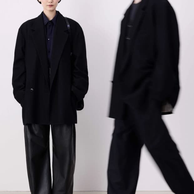 Lemaire Short Maxi DB Coat M