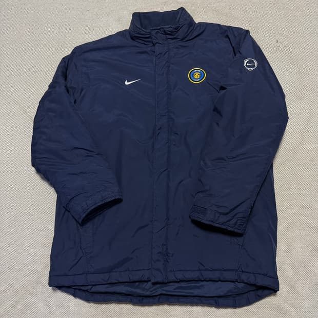 나이키 인터밀란 기모 패딩 자켓