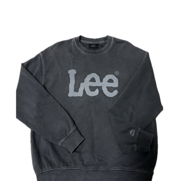 Lee 맨투맨 먹색