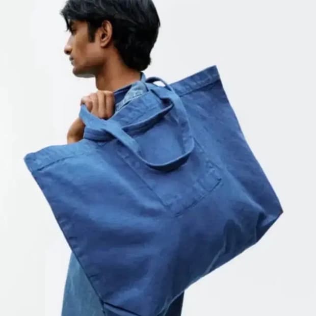 Arket 캔버스 토트백 제발요 저에요 구매 저에요