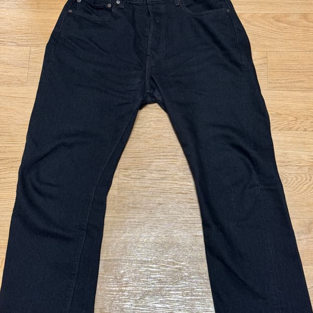 시오타 뉴 스트레이트 5P 데님 블랙 32