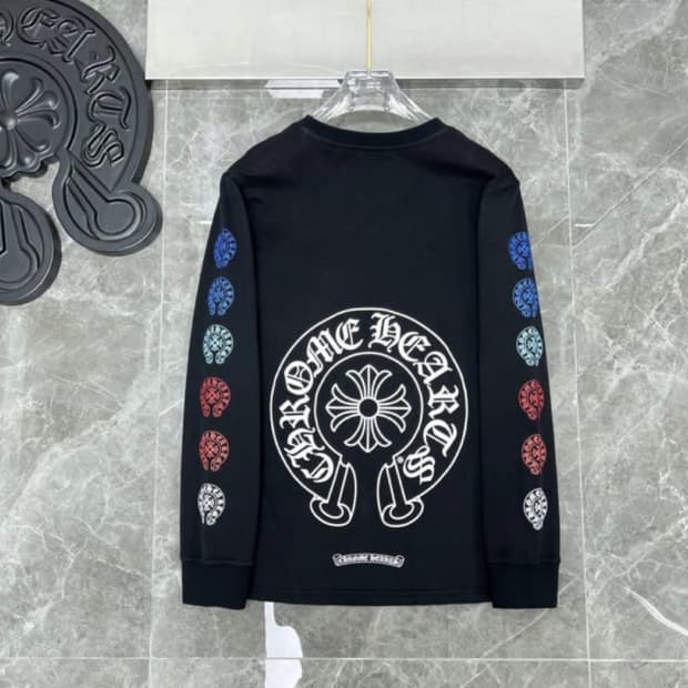 [정품] 크롬하츠 멀티 크로스 롱슬리브 티셔츠 XL