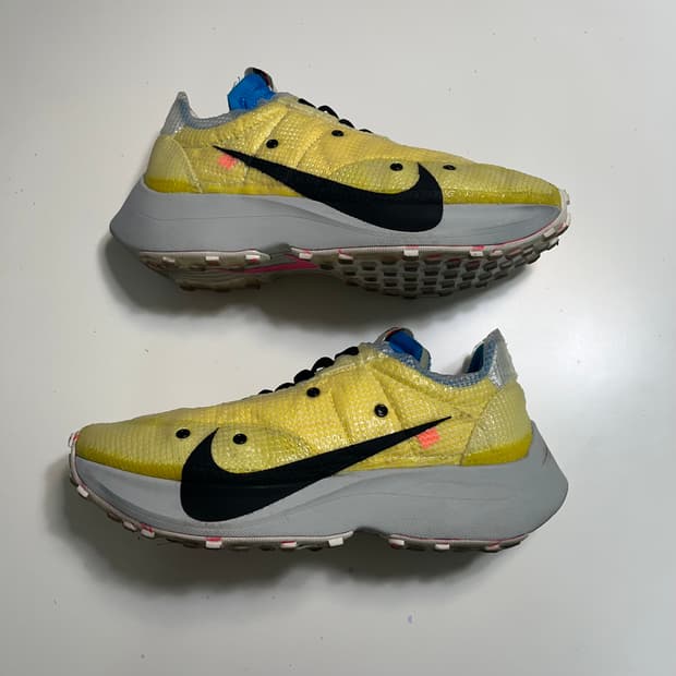 나이키 x 오프화이트 베이퍼스트릿 옐로우