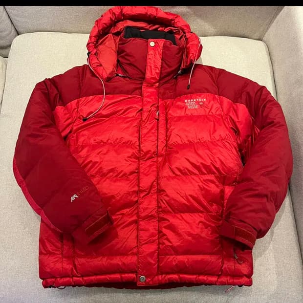 마운틴하드웨어 구스다운 패딩 S