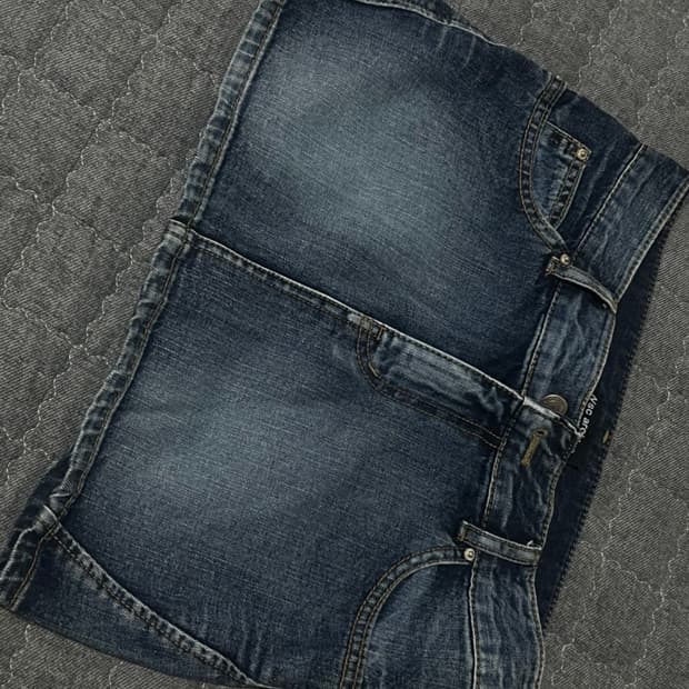 Wsc archive  데님 스커트 