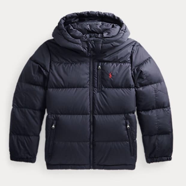 폴로 덕다운 패딩 점퍼 보이즈L