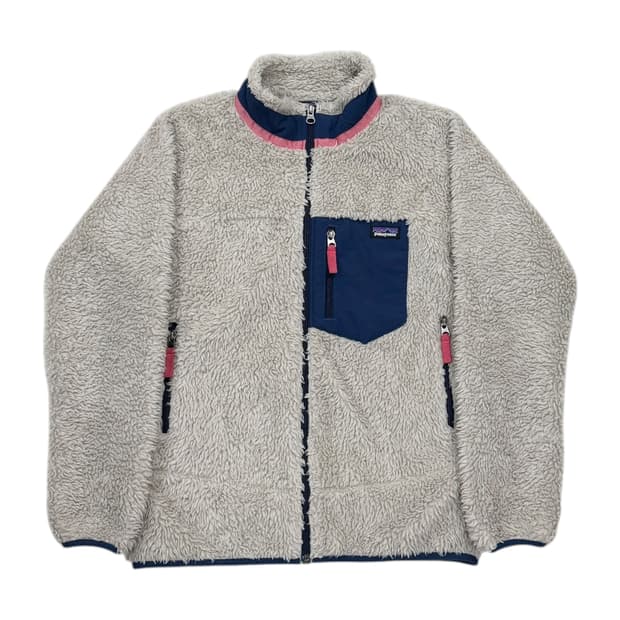 파타고니아 키즈 레트로 X 보아 플리스 후리스 자켓 XL