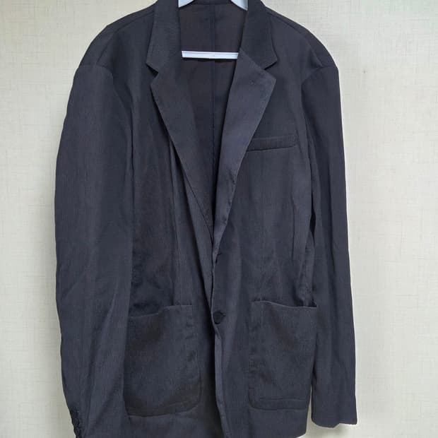 알레그리 그래 그레이 블레이저 자켓