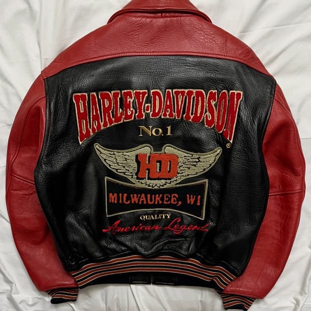 할리데이비슨 라이더자켓 가죽자켓