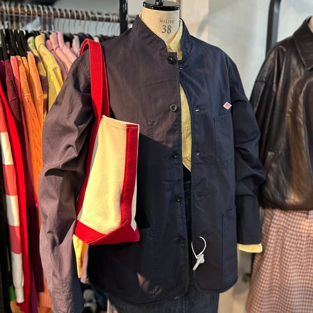 DANTON Navy Cotton Jacket