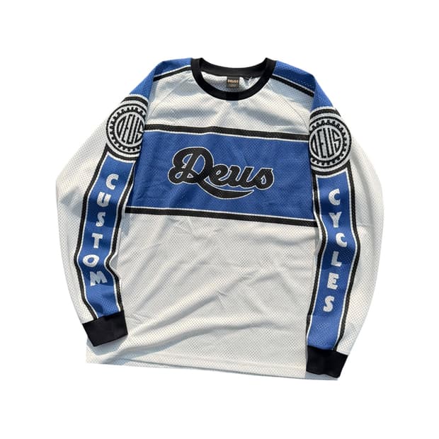 Deus 데우스 엑스 마키나 레이싱 모토 롱슬리브 져지