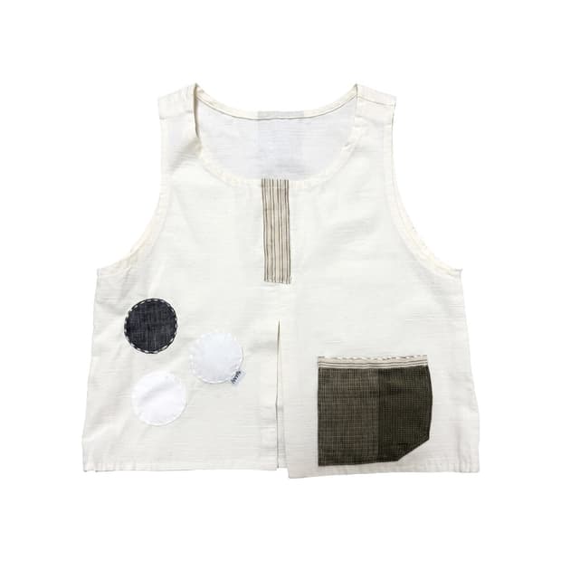 [Handmade] Sleeveless White 36
