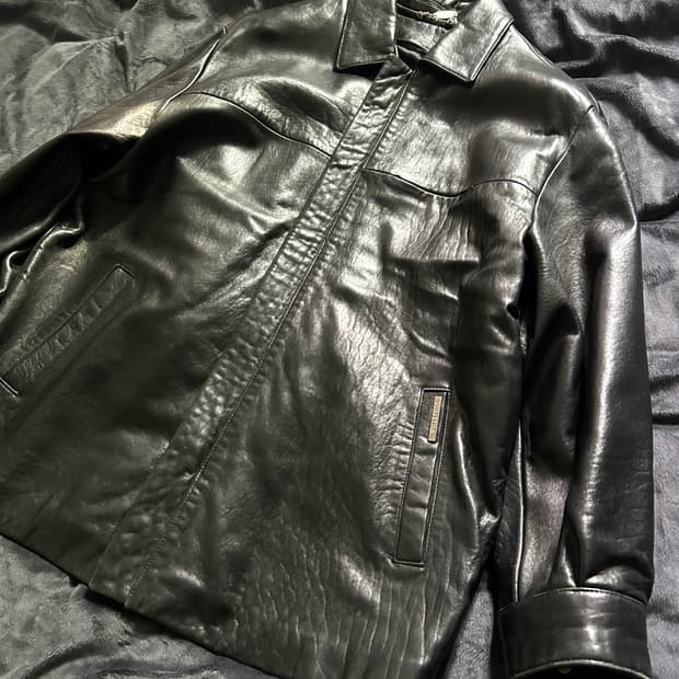 Sheep Skin Leather Coat
