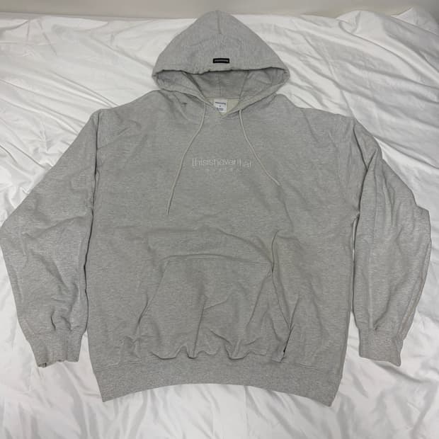 디스이즈네버댓 후드티