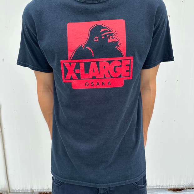 XLARGE 엑스라지 오사카 고릴라 그래픽 반팔 티셔츠