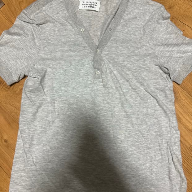 메종 마르지엘라 헨리넥 티셔츠