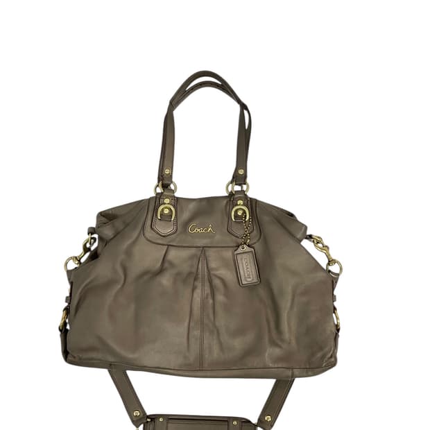 코치 빈티지 브라운 숄더백