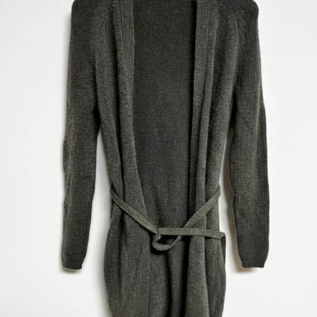 S Maxmara 모헤어 가디건