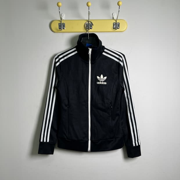 아디다스 블랙 유로파 트랙탑 져지 85