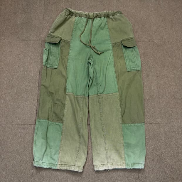 niko and 니코앤드 우먼스 패치워크 와이드 카고팬츠