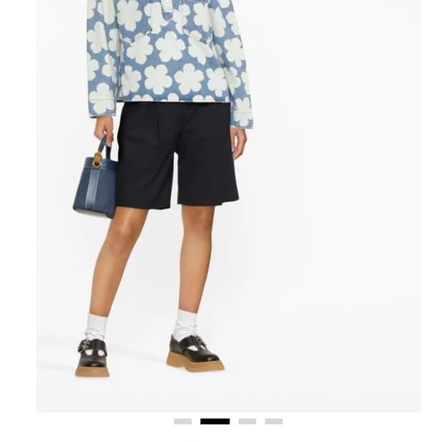 겐조 플라워 포피 데님 우먼 오버 셔츠 L 팝니다