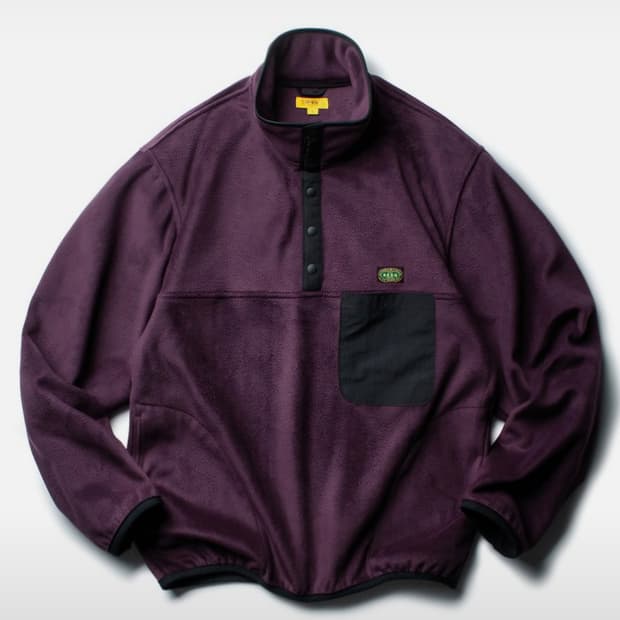 더레스큐 25fw 후리스 플리스 퍼플 M, L,XL 새상품 판매 