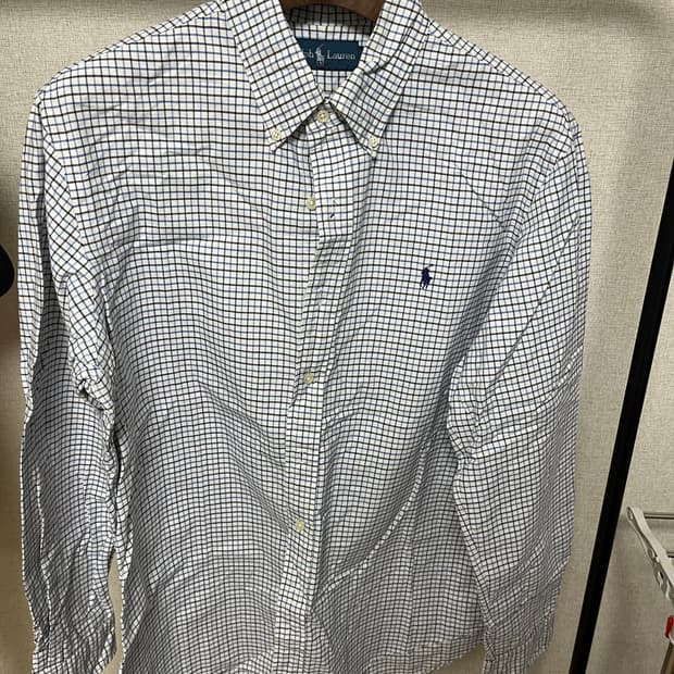 폴로 옥스포드 체크 셔츠