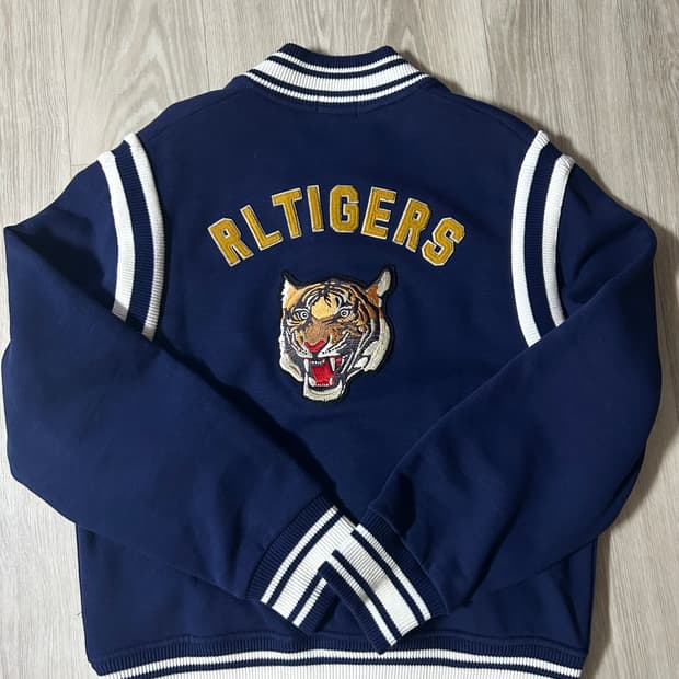 폴로 타이거 바시티 네이비 M