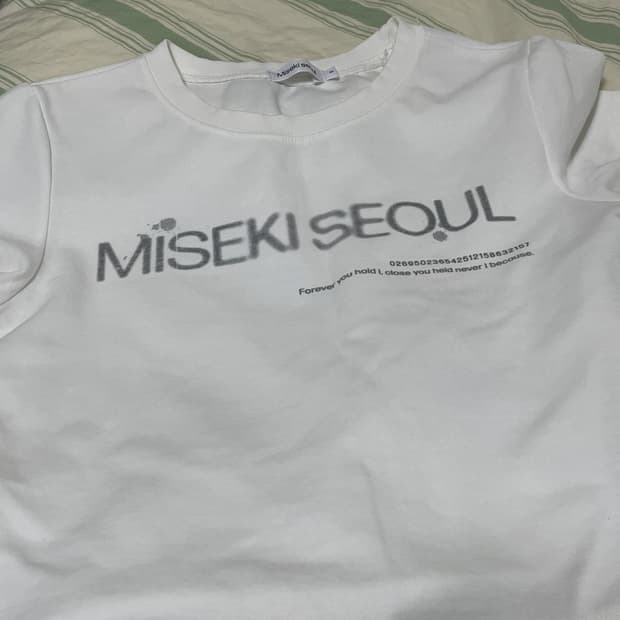 미세키서울 반팔 2사이즈