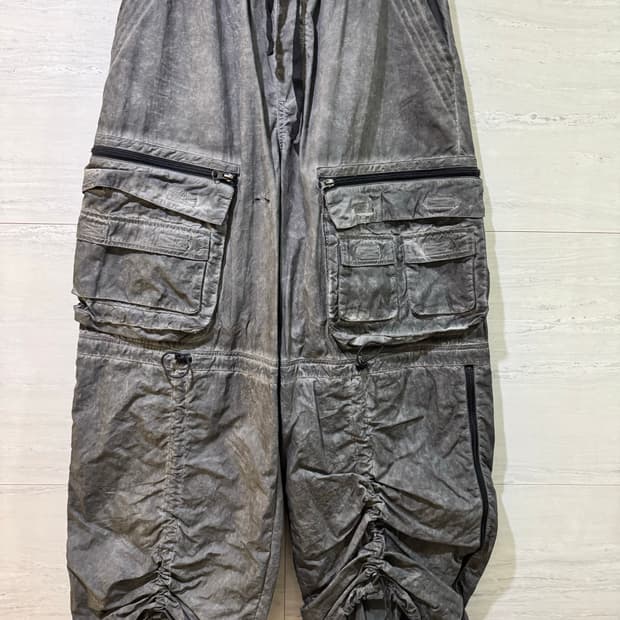 오버 다이드 트랜스폼 팬츠