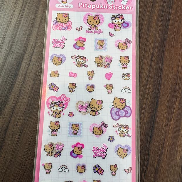 태닝키티 피타푸쿠 데코 스티커