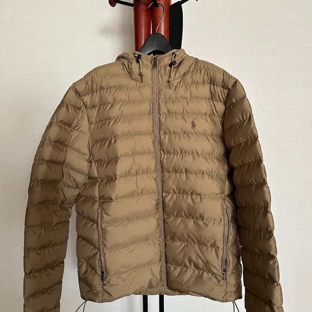폴로 경량패딩 베이지 M(100-105)