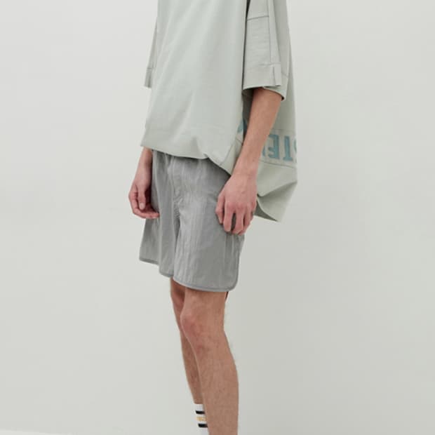 시스템옴므백프린팅반팔티셔츠