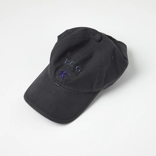 해칭룸 VTG Star Cap 워시드 차콜