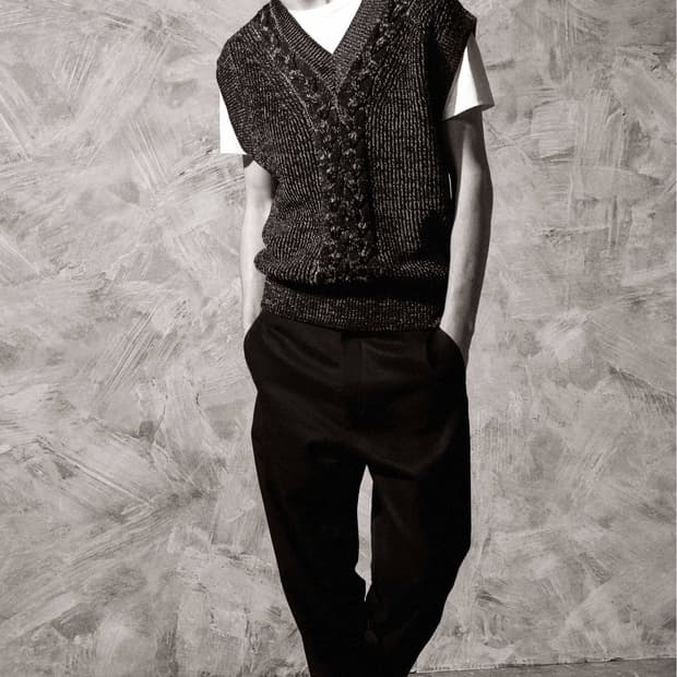 [코스] 케이블 니트 베스트