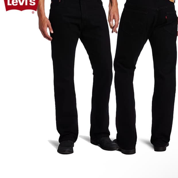 리바이스 517 부츠컷 블랙 30x32