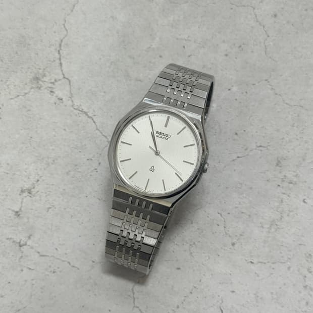 80s 빈티지 세이코 옥타곤 쿼츠