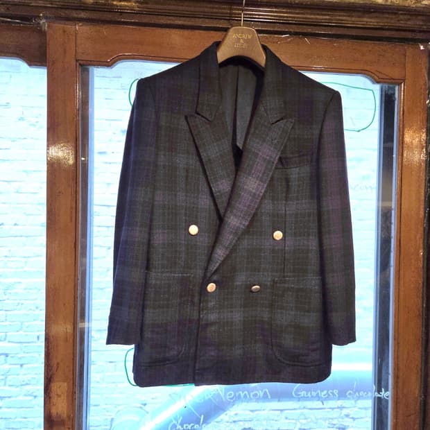 랑방 더블브레스티드자켓 