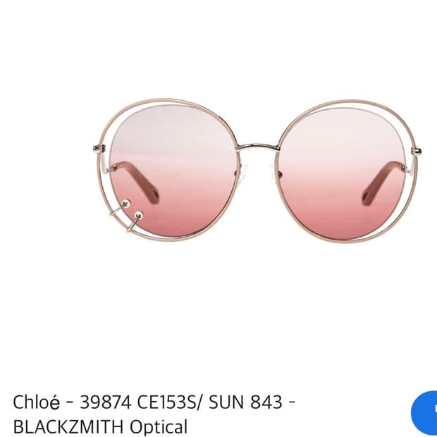 새상품 컨디션 chloe 여성 선글라스 CE153S 핑크