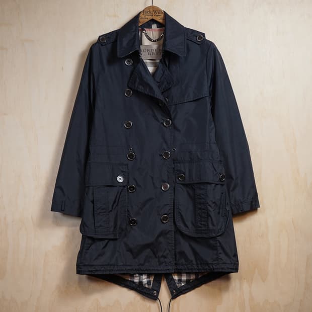 버버리 Brit 나일론 트렌치 자켓