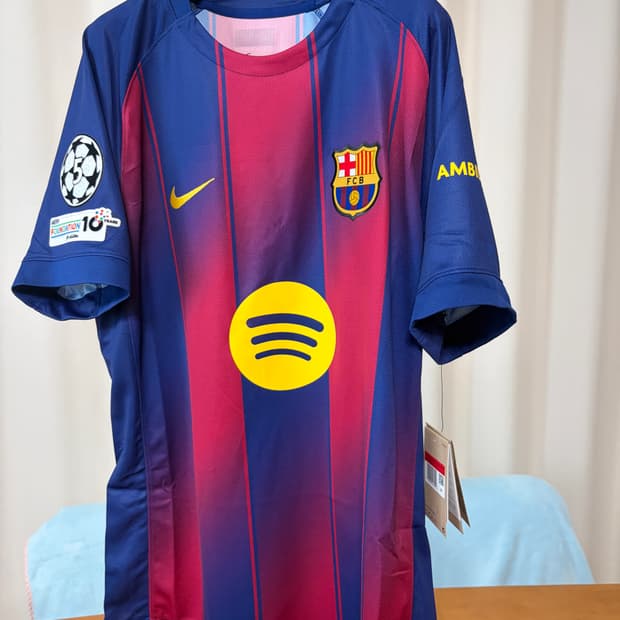 25/26 바르샤 홈 올오피셜 L(105)사이즈