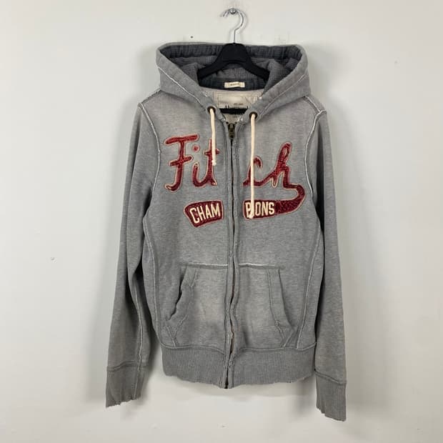 아베크롬비 워싱 빈티지 후드집업 S <626>