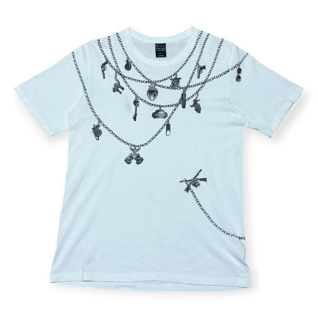 Number (N)ine 04ss Chain Graphic T Shirt