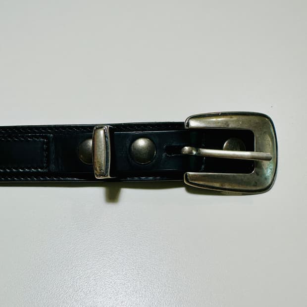 르메르 미니멀 웨스턴 벨트 블랙 95사이즈 신품급
