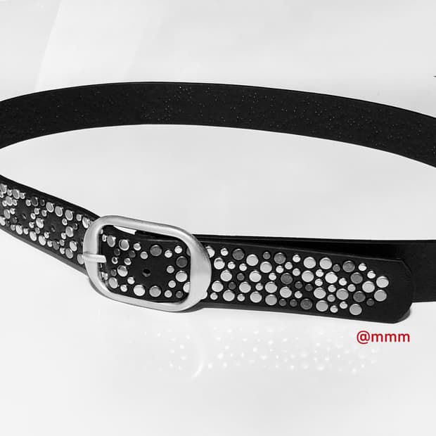 [Unisex] 스터드x100 벨트
