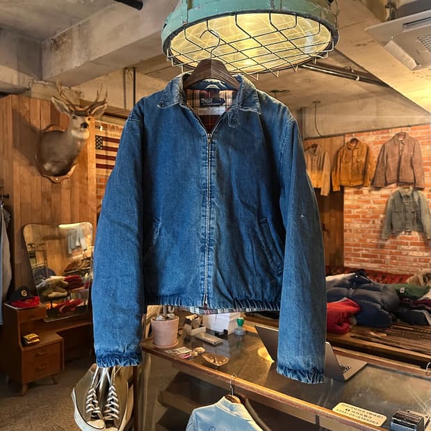 90s 빈티지 폴로 랄프로렌 데님 블루종 자켓