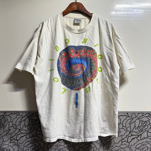 빈티지 1991 롤라팔루자 페스티벌 티셔츠