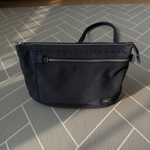 요시다 포터 데님 크로스백 숄더백