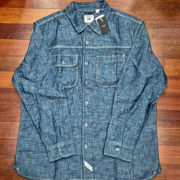리바이스 샴브레이 워크 셔츠